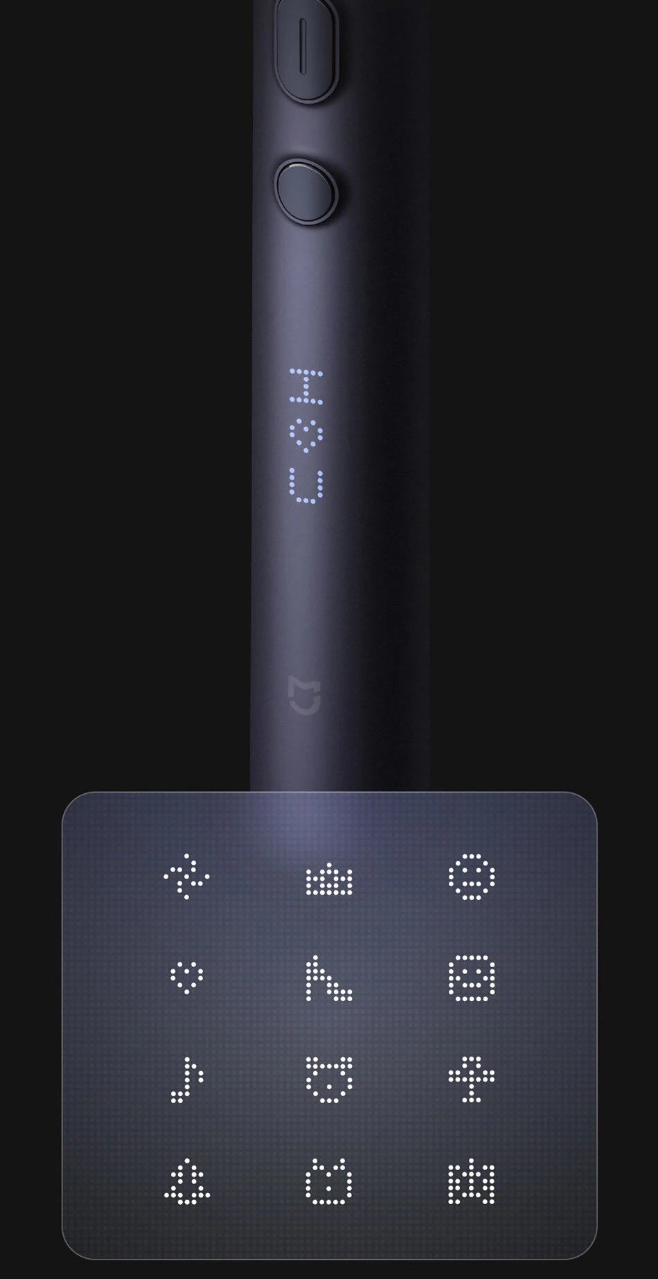 (image for) XIAOMI MIJIA T700 Sonic Electric Toothbrush Teeth IPX7 LED Display Whitening Intelligent Ultrasonic Vibration Oral Cleaner Brush